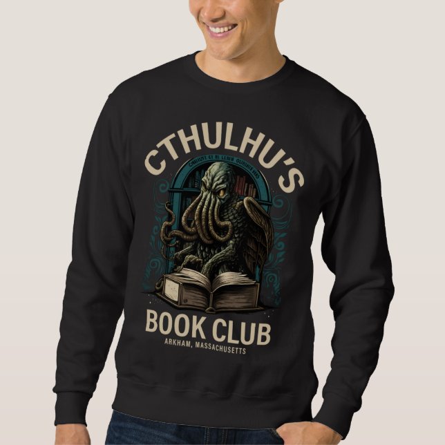Sudadera Cute Book Club Cthulhu (Anverso)