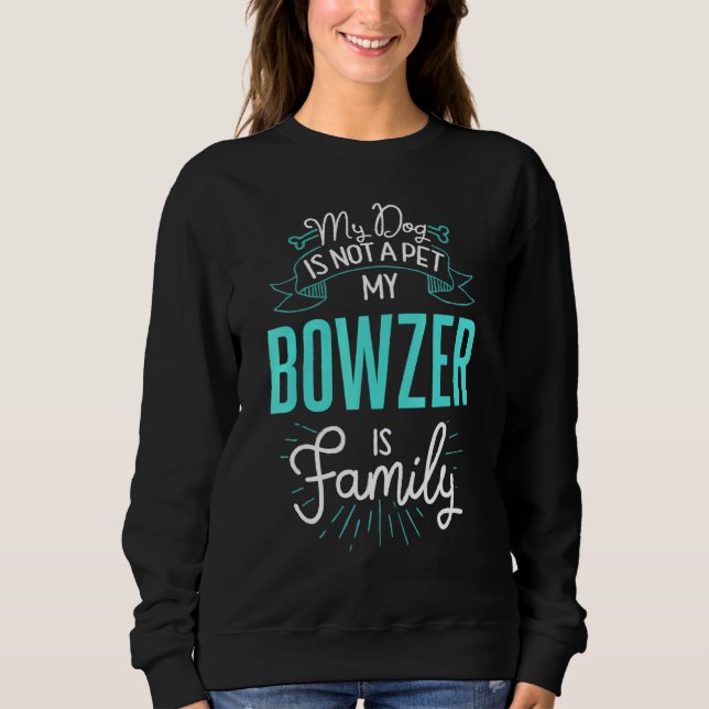 Sudadera Cute Bowzer Design Family Dog N (Anverso)