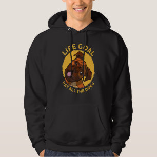 Sudadera Cute Boxer Dog Accessories Life Goal Mascota Todo