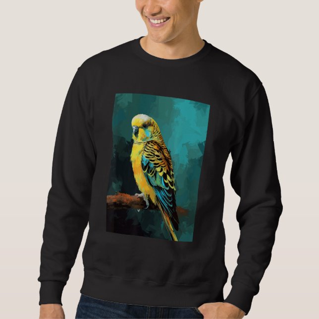 Sudadera Cute Budgie Bird Parakeet Birds Bird Breeder 1 (Anverso)