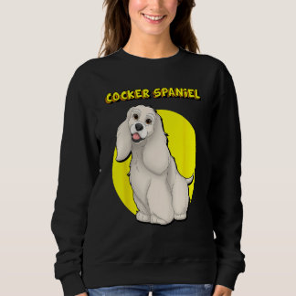 Sudadera Cute Buff Cocker Spaniel