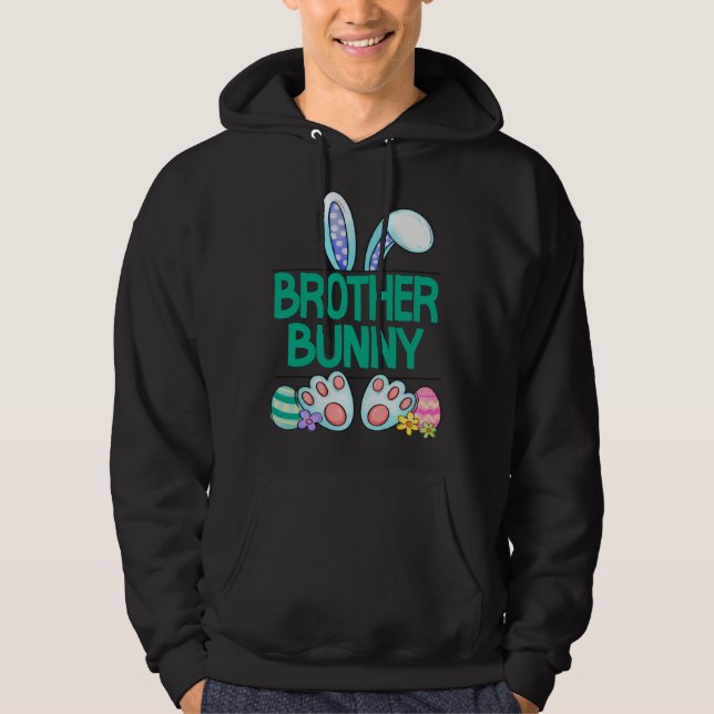Sudadera Cute Bunny Brother Bunny Cute Easter Family Matchi (Anverso)