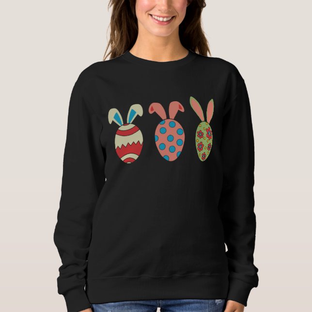 Sudadera Cute Bunny Eggs (Anverso)