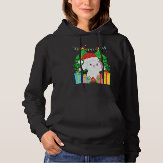 Sudadera Cute bunny fir tree Christmas