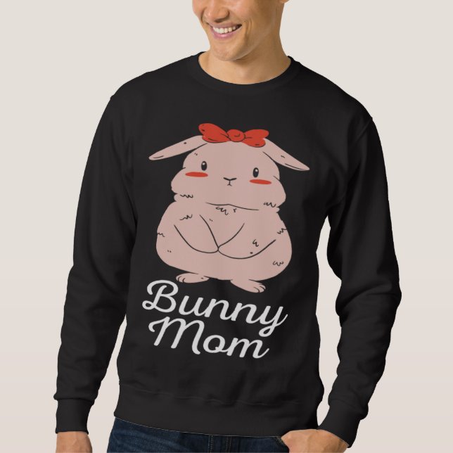 Sudadera Cute Bunny Mom (Anverso)