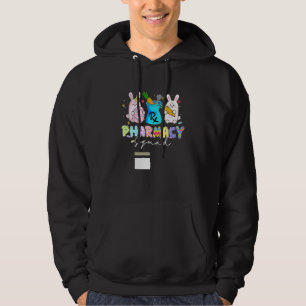 Sudadera Cute Bunny Pharmacist Pharmacit Squad Feliz Pascua