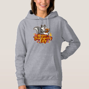 Sudadera Cute Camiseta clásica de ardilla feliz de acción d