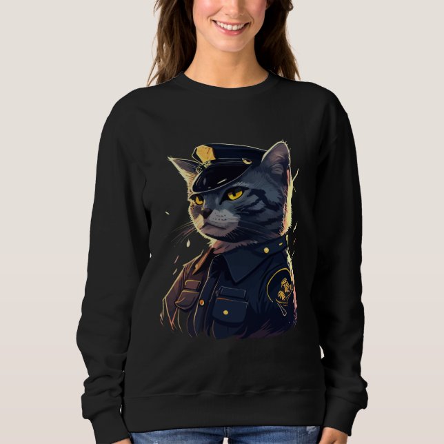Sudadera Cute cat moments Beautiful cat patterns for cat    (Anverso)