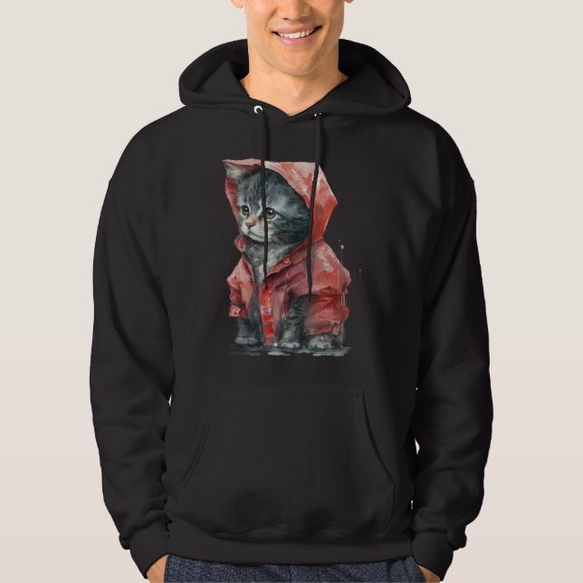 Sudadera Cute Cat Motifs Cat (Anverso)