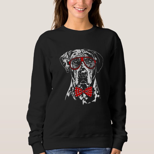 Sudadera Cute Catahoula Leopard Dog mom dog (Anverso)