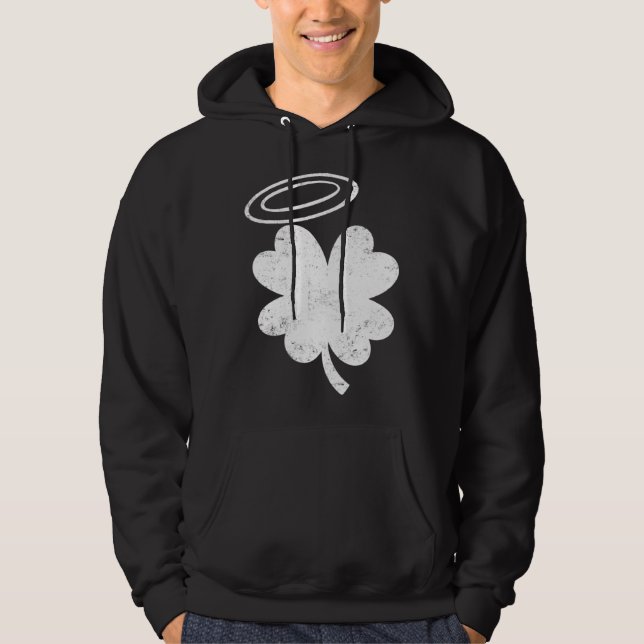 Sudadera Cute Catholic St Patricks Day Holy Shamrock (Anverso)
