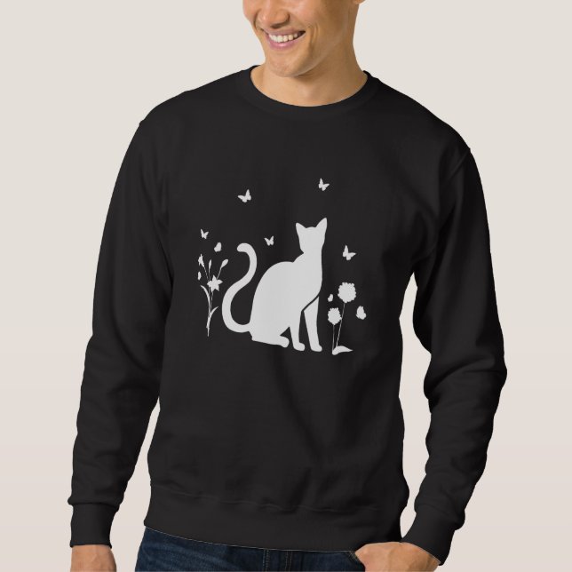Sudadera Cute Cats Cat  I Cute Cats Butterflies (Anverso)