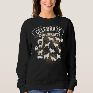 Sudadera Cute Celebra A Los Perros Diversas Razas De Perro 
