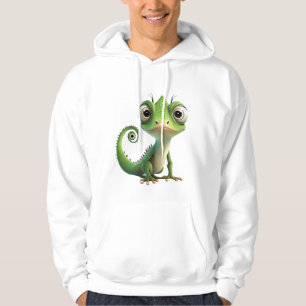 Sudadera Cute Chameleon Pocket Hoodie - Funny Personalizado