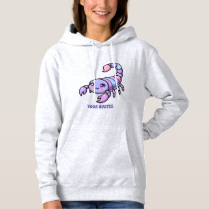 Sudadera Cute Chibi Escorpio Zodiaco