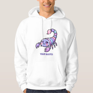 Sudadera Cute Chibi Escorpio Zodiaco