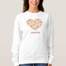 Sudadera Cute Chick Heart Valentin's Day