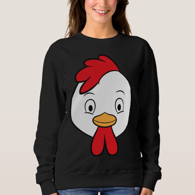 Sudadera Cute Chicken Kids Chi (Anverso)