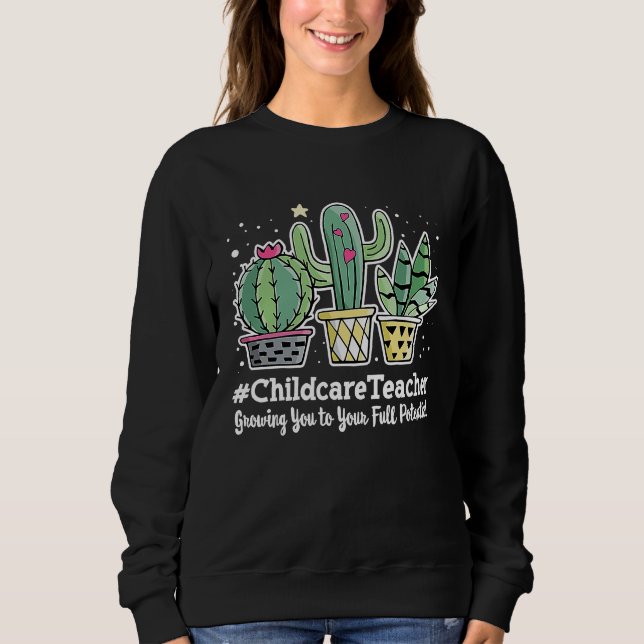 Sudadera Cute Childcare Teacher Appreciation Week Back to S (Anverso)