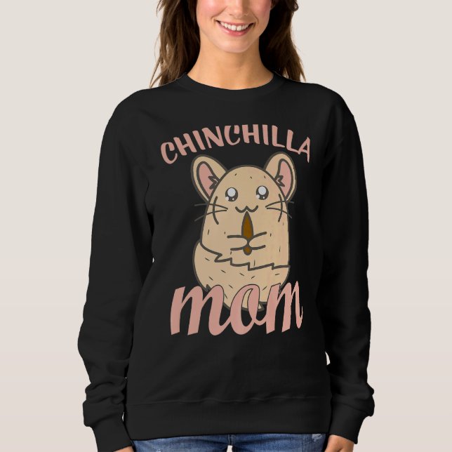 Sudadera Cute Chinchilla Mom (Anverso)