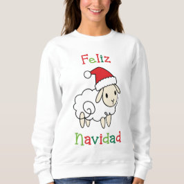 Sudadera Cute Christmas Sheep – Feliz Navidad