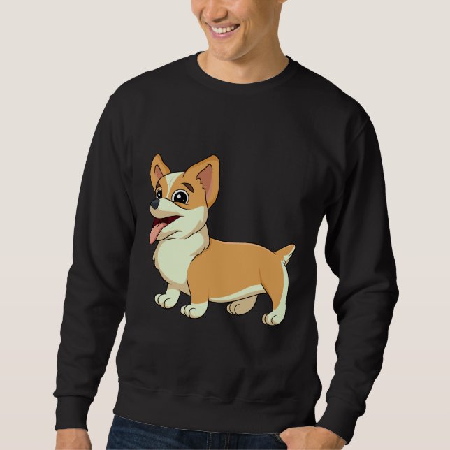 Sudadera Cute Corgi      (Anverso)
