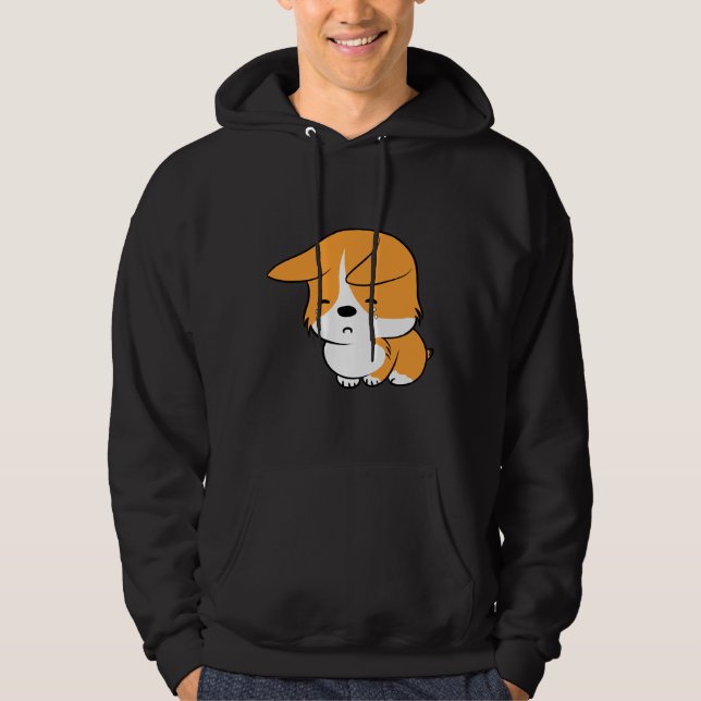 Sudadera Cute Corgi 733 (Anverso)