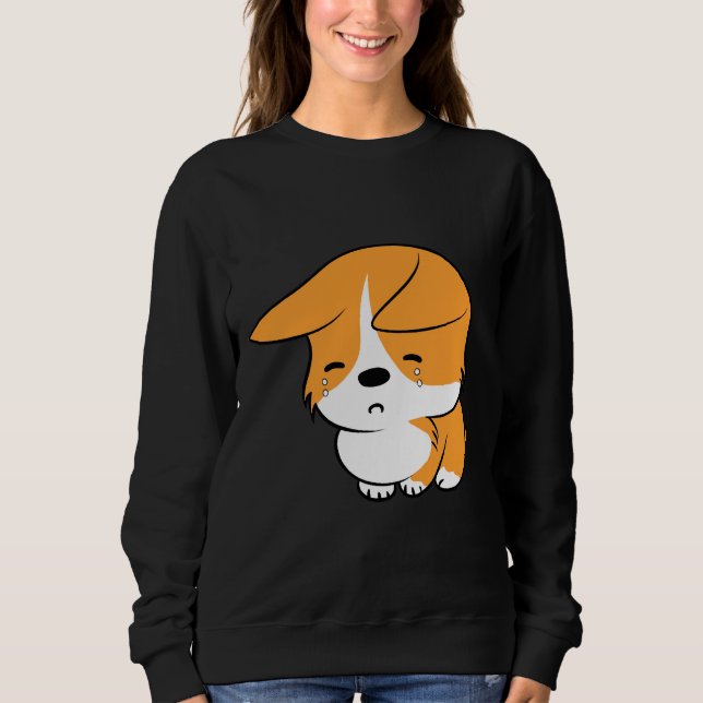 Sudadera Cute Corgi 733 (Anverso)