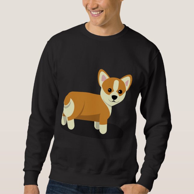 Sudadera Cute Corgi Butt (Anverso)