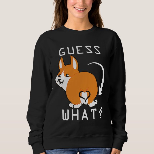 Sudadera Cute Corgi Butt Essential (Anverso)