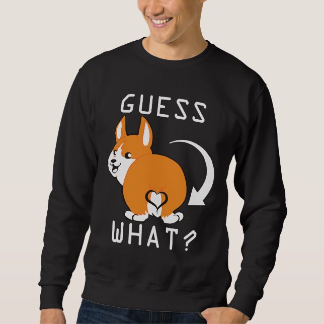 Sudadera Cute Corgi Butt Essential (Anverso)