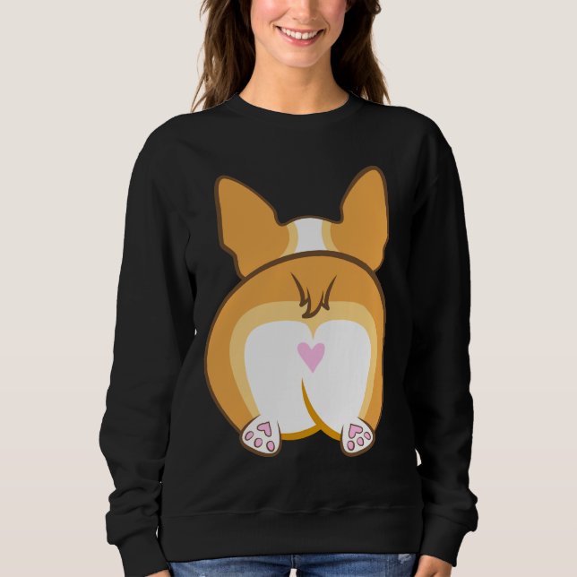 Sudadera Cute Corgi Butt Lover (Anverso)