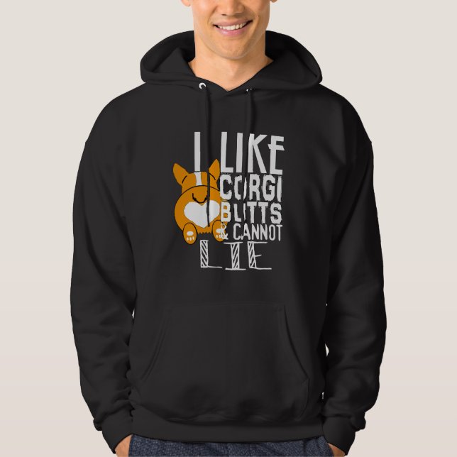 Sudadera Cute Corgi Butts No Miente (Anverso)