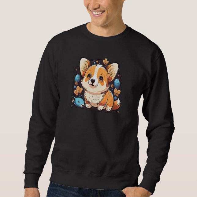 Sudadera Cute Corgi Cool Pembroke Welsh Corgi  12 (Anverso)