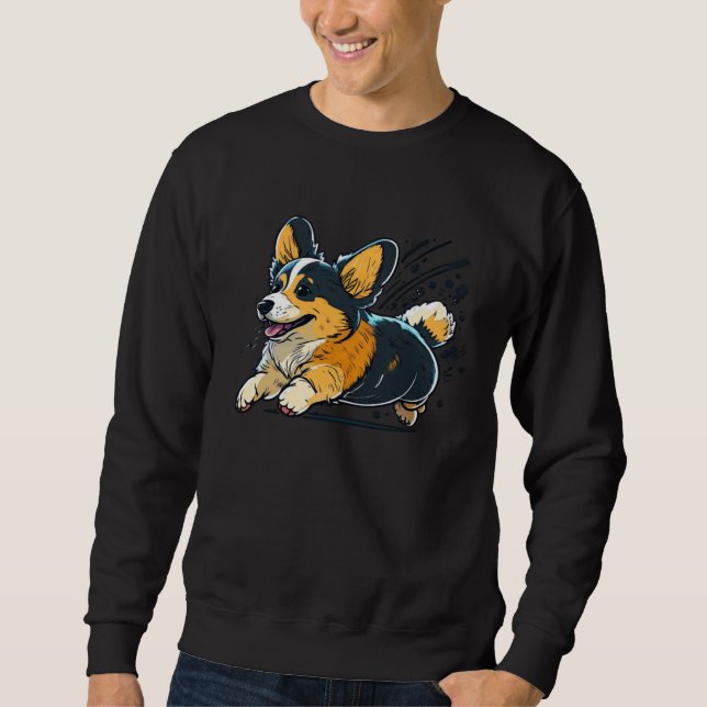 Sudadera Cute Corgi Cool Pembroke Welsh Corgi  14 (Anverso)