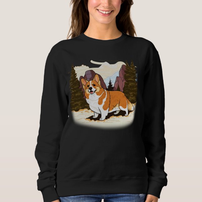 Sudadera Cute Corgi Cool Pembroke Welsh Corgi  7 (Anverso)