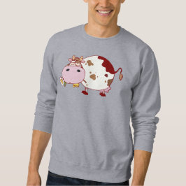 Sudadera Cute Cow Design Farm Life Bovinos Lover Regalo ani