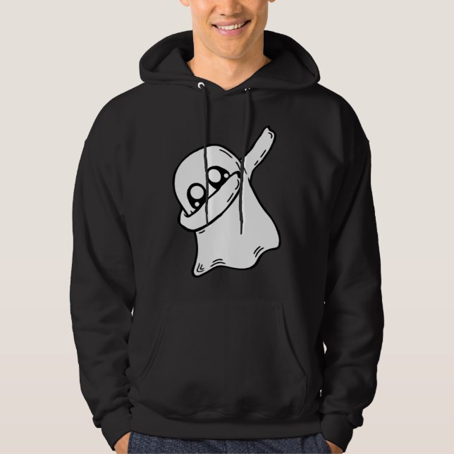 Sudadera Cute Dabbing Ghost Dab Dance Gesture Pose Hallowee (Anverso)