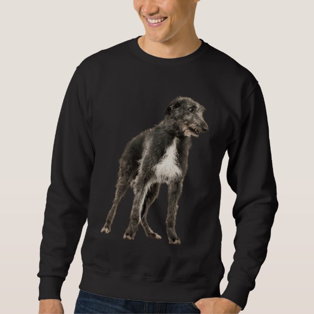 Sudadera Cute Deerhound (Anverso)