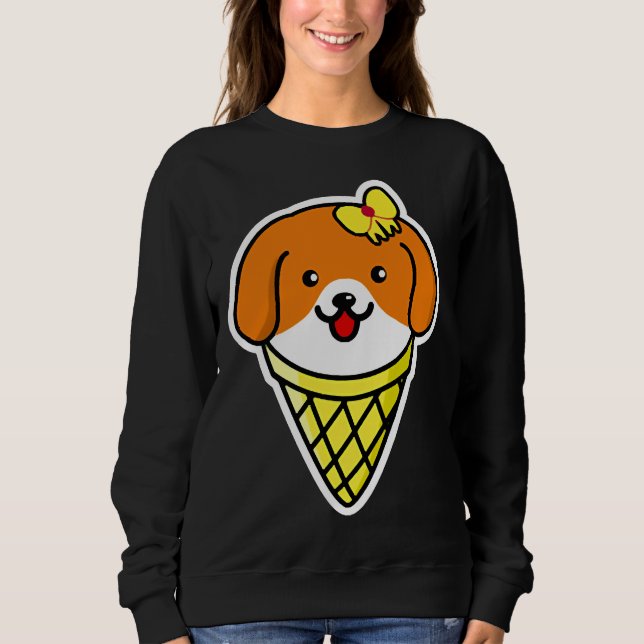 Sudadera Cute Dog Corgi Pet (Anverso)