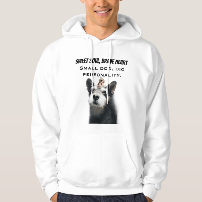 Sudadera Cute Dog Portrait (Anverso)