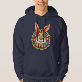 Sudadera Cute Easter Bunny – Spring Flowers moletom