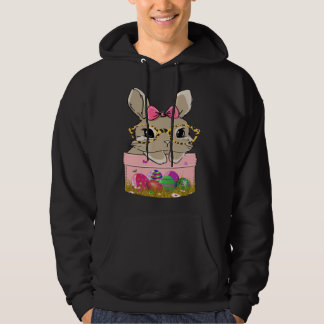 Sudadera Cute Easter Bunny With Cheetah Glasses For The Mom