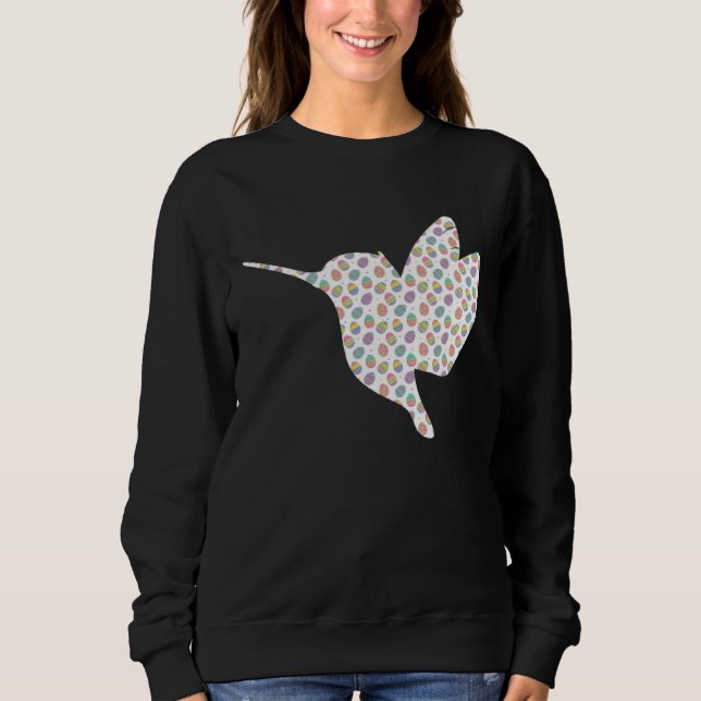 Sudadera Cute Easter Egg Hummingbird  Easter Day 2023 (Anverso)