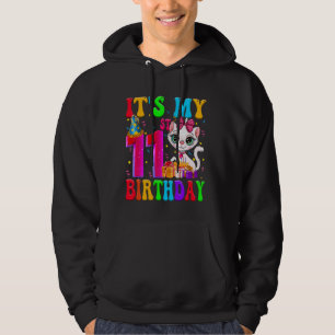 Sudadera Cute, es mi cumpleaños número 11, cumpleaños, papá
