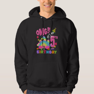 Sudadera Cute es mi quinto cumpleaños, papá de 5 años, unic