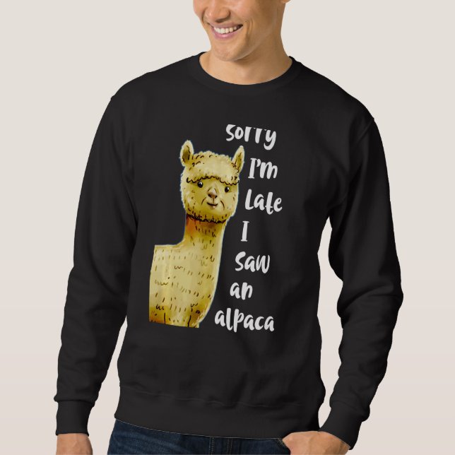 Sudadera Cute Farm Animals Countryside Siento haber llegado (Anverso)