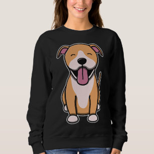 Sudadera Cute Fawn Pitbull