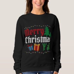 Sudadera Cute Feliz Navidad y todos los Navidades feos suét