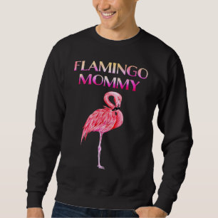 Sudadera Cute Flamingo Mamá Increíble Navidad  T